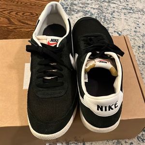 Nike kill shot off noir shoes